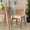 Bali & Pari Poltak Modern Bohemian Natural Brown Rattan Dining Chair 209-12797 - alternate 9